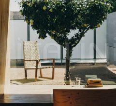 Итальянские Уличная мебель - Кресло Serena Teak BU1194 фабрика Andreu World