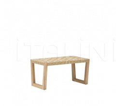 Итальянские Уличная мебель - Пуф Serena Teak RS1196 фабрика Andreu World