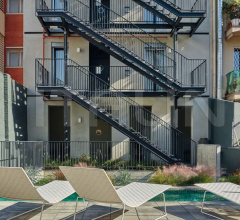 Итальянские Уличные шезлонги - Шезлонг Trenza TU0704 фабрика Andreu World