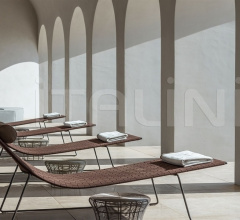 Итальянские Уличные шезлонги - Шезлонг Trenza TU0704 фабрика Andreu World