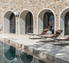 Итальянские Уличные шезлонги - Шезлонг Trenza TU0704 фабрика Andreu World