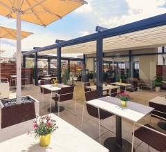 Итальянские Уличные столы - Стол обеденный Dual Outdoor 60 BM4380 Итальянские Уличные столы - Стол обеденный Dual Outdoor 60 BM4380 фабрика Andreu World