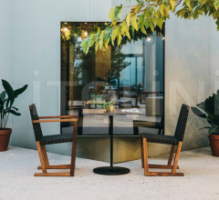 Итальянские Уличные столы - Стол обеденный Dual Outdoor 60 BM4382 Итальянские Уличные столы - Стол обеденный Dual Outdoor 60 BM4382 фабрика Andreu World