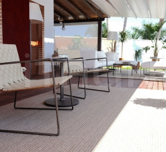 Итальянские Уличные столики - Кофейный столик Dual Outdoor 45 BM4364 Итальянские Уличные столики - Кофейный столик Dual Outdoor 45 BM4364 фабрика Andreu World