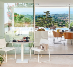 Итальянские Уличные столы - Стол обеденный Plaza Outdoor BM1085 Итальянские Уличные столы - Стол обеденный Plaza Outdoor BM1085 фабрика Andreu World