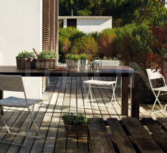 Итальянские Уличные столы - Стол обеденный Wind Итальянские Уличные столы - Стол обеденный Wind фабрика Andreu World