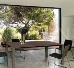 Итальянские Уличные столы - Стол обеденный Wind Итальянские Уличные столы - Стол обеденный Wind фабрика Andreu World