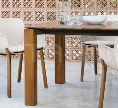 Итальянские Уличные столы - Стол обеденный Wind Итальянские Уличные столы - Стол обеденный Wind фабрика Andreu World