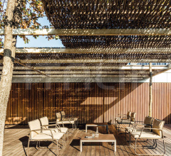 Итальянские Уличная мебель - Кресло Aire Outdoor BU1281 фабрика Andreu World