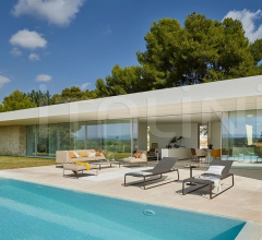 Итальянские Уличные шезлонги - Шезлонг Aire Outdoor TU1282 фабрика Andreu World