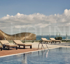 Итальянские Уличные шезлонги - Шезлонг Landscape Alu TU4638 фабрика Andreu World