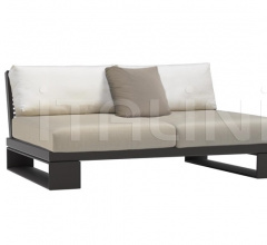 Итальянские Уличная мебель - Диван Landscape Alu SF4630 фабрика Andreu World