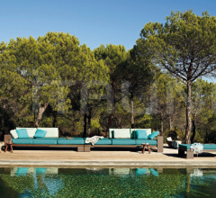 Итальянские Уличная мебель - Диван Landscape Alu SF4631 фабрика Andreu World