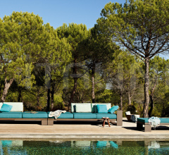 Итальянские Уличная мебель - Диван Landscape Alu SF4632 фабрика Andreu World