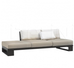 Итальянские Уличная мебель - Диван Landscape Alu SF4635 фабрика Andreu World