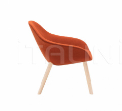 Итальянские Кресла - Кресло Next Lounge BU0491 фабрика Andreu World