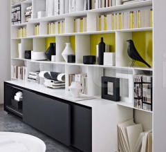 Итальянские Гостиная - Модульная система Flat.C Итальянские Гостиная - Модульная система Flat.C фабрика B&B Italia
