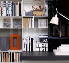 Итальянские Гостиная - Модульная система Flat.C Итальянские Гостиная - Модульная система Flat.C фабрика B&B Italia