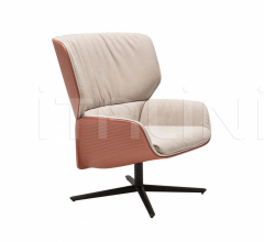 Итальянские Кресла - Кресло Nuez Lounge Bio BU2742 фабрика Andreu World
