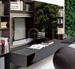 Итальянские Гостиная - Модульная система Flat.C Итальянские Гостиная - Модульная система Flat.C фабрика B&B Italia