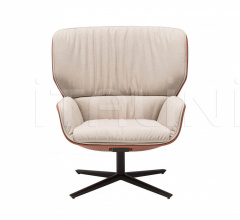 Итальянские Кресла - Кресло Nuez Lounge Bio BU2742 фабрика Andreu World