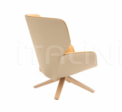 Итальянские Кресла - Кресло Nuez Lounge Bio BU2743 фабрика Andreu World