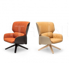 Итальянские Кресла - Кресло Nuez Lounge Bio BU2743 фабрика Andreu World