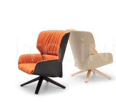 Итальянские Кресла - Кресло Nuez Lounge Bio BU2743 фабрика Andreu World