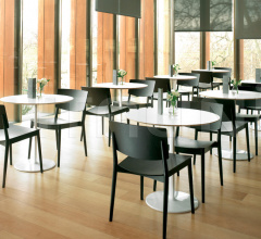 Итальянские Столы обеденные - Стол обеденный Dual 45 BM3342 фабрика Andreu World