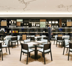 Итальянские Столы обеденные - Стол обеденный Dual 50 BM4391 фабрика Andreu World