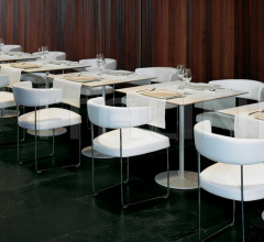 Итальянские Столы обеденные - Стол обеденный Dual 50 BM4392 фабрика Andreu World