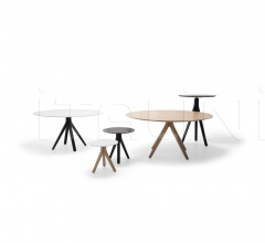 Итальянские Столы обеденные - Стол обеденный Nuez Table фабрика Andreu World