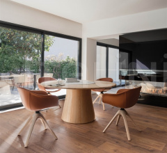 Итальянские Столы обеденные - Стол обеденный Reverse Wood фабрика Andreu World