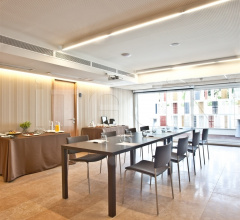 Итальянские Столы обеденные - Стол обеденный Sistema SP фабрика Andreu World