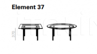 Столик Element Table ME1042 Andreu World