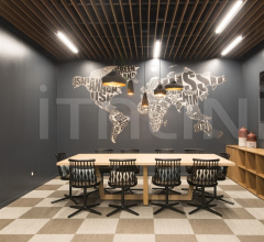 Итальянские Столы обеденные - Стол обеденный Uves ME3665 фабрика Andreu World