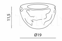 Чаша Titanium Bowl IPE Cavalli (Visionnaire)