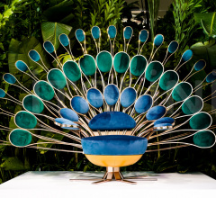 Кресло Pavone Throne Кресло Pavone Throne фабрика IPE Cavalli (Visionnaire)