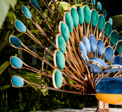 Кресло Pavone Throne Кресло Pavone Throne фабрика IPE Cavalli (Visionnaire)