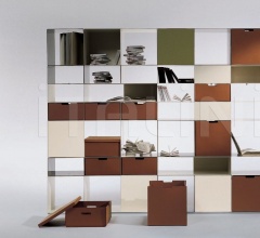 Итальянские Гостиная - Стеллаж Infinity Итальянские Гостиная - Стеллаж Infinity фабрика Flexform