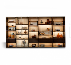 Итальянские Стеллажи - Библиотека Genesis фабрика IPE Cavalli (Visionnaire)