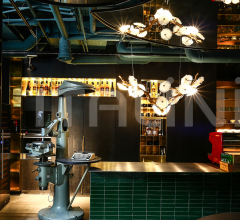 Итальянские Свет - Подвесной светильник Nenufar CT3377/12 Итальянские Свет - Подвесной светильник Nenufar CT3377/12 фабрика Serip