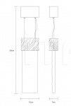 Подвесной светильник Mondrian CT3398/1 Serip