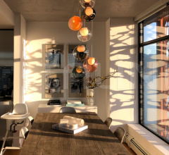 Подвесной светильник 28.7 фабрика Bocci