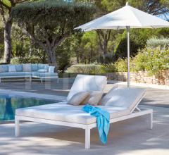 Итальянские Уличные шезлонги - Шезлонг Komfy KOMF30 фабрика Sifas