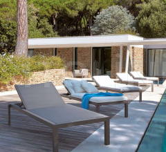 Итальянские Уличные шезлонги - Шезлонг Komfy KOMF25S фабрика Sifas