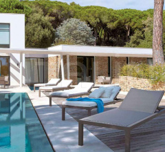 Итальянские Уличные шезлонги - Шезлонг Komfy KOMF25S фабрика Sifas