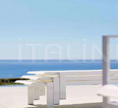 Итальянские Уличные шезлонги - Шезлонг Kwadra KWAD25S фабрика Sifas