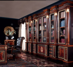 Итальянские Стеллажи - Библиотека A985 Итальянские Стеллажи - Библиотека A985 фабрика Armando Rho