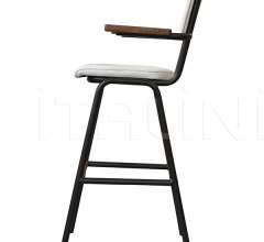 Барный стул Schoolchair Barstool With Arms фабрика Pure Furniture